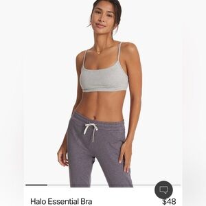 Vuori Halo Essential Bra - Gray